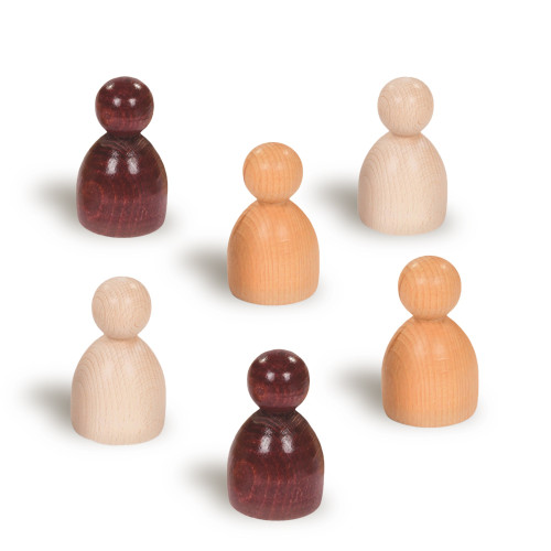 Set of Chunky Wooden Figures