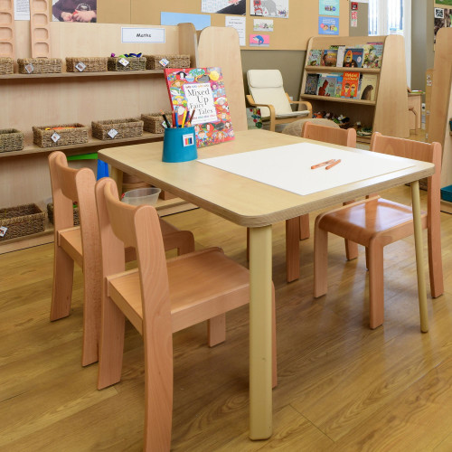 Natural Stackable Chair 35cm
