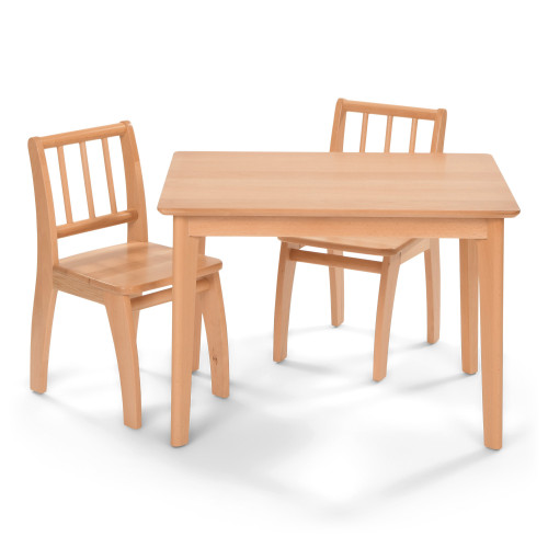Domestic Role Play Kitchen Table and 2 chairs