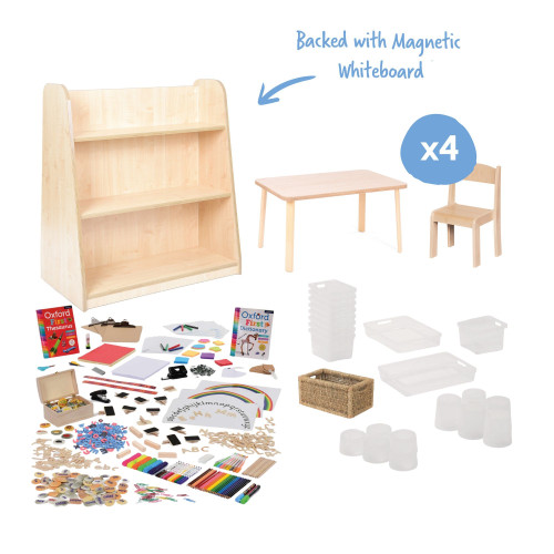 Complete Writing Area Set 5-7yrs (with MLSU2W, RCTLA59 & 4xChairs35)