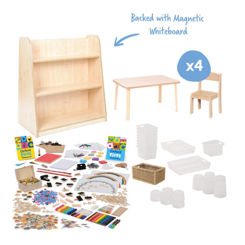 Complete Writing Area Set 5-7yrs (with MLSU2W, RCTLA59 & 4xChairs35)