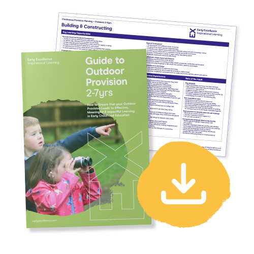 The EEx Guide to Outdoor Provision 2-7yrs - Printed Copy & Digital Provision Plans