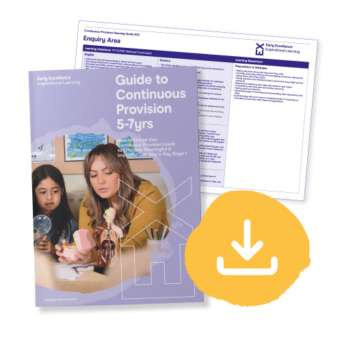 The EEx Guide to Continuous Provision 5-7yrs - Printed Copy & Digital Provision Plans