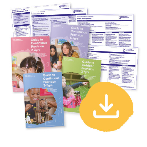 Guide to Continuous Provision 2-7yrs Complete Set - Printed Copies & Digital Provision Plans