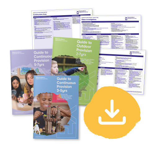 The EEx Guide to Continuous Provision 3-7yrs Set - Printed Copies & Digital Provision Plans