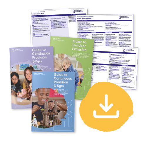 The EEx Guide to Continuous Provision 3-7yrs Set - Printed Copies & Digital Provision Plans