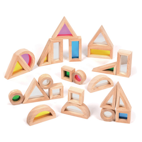 Set of Rainbow and Mirror Blocks