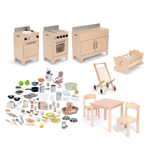 Complete Home Corner Role Play Area Set 3-4yrs