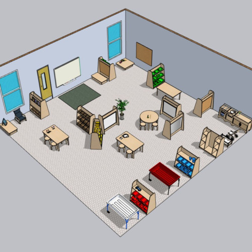 Medium Complete Classroom 3-4yrs CAD