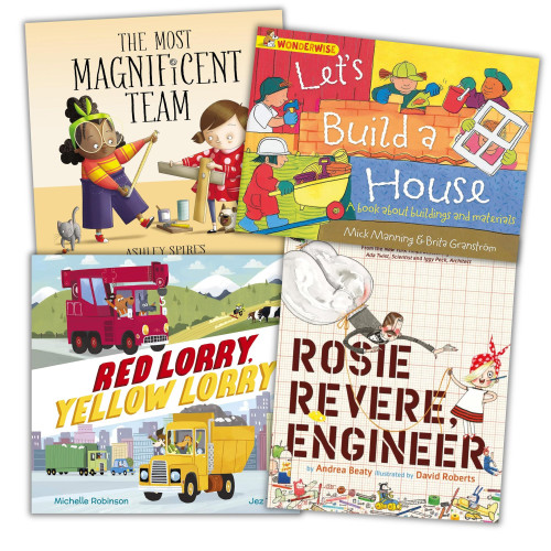 Small Construction Area Book Set 3-5yrs