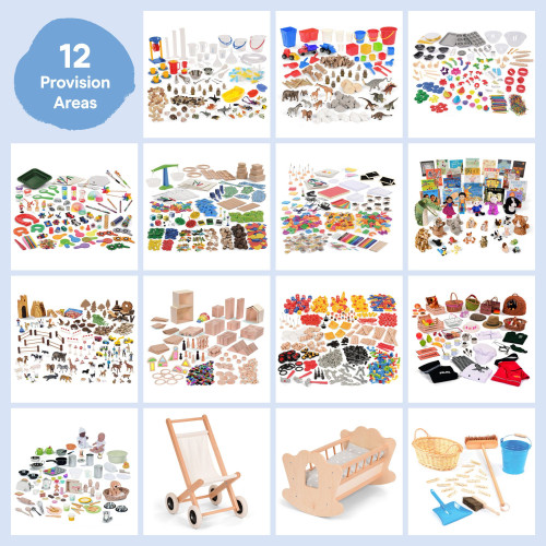 Medium Classroom Resources Collection 4-5yrs (approx 80sqm)