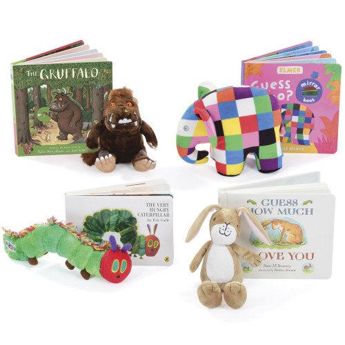 Favourite Stories Books and Finger Puppets Collection 2-3yrs