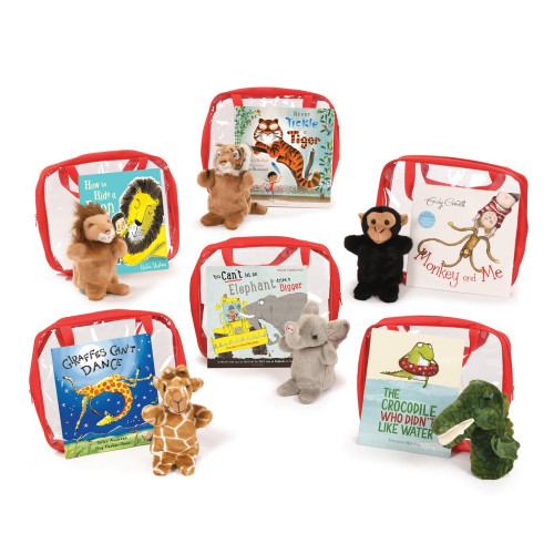 Set of 8 Going Home Bags Wild Animals Collection 3-6yrs