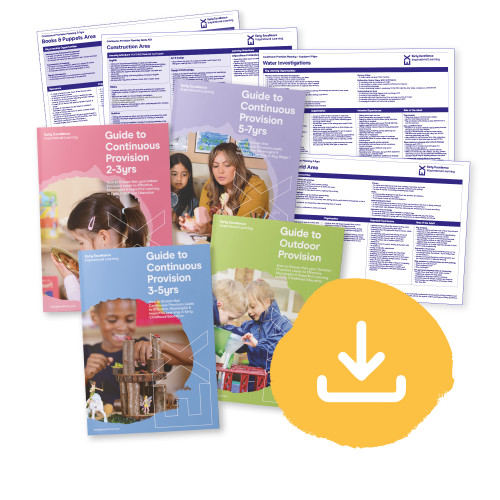 Guide to Continuous Provision 2-7yrs Complete Set - Printed Copies & Digital Provision Plans