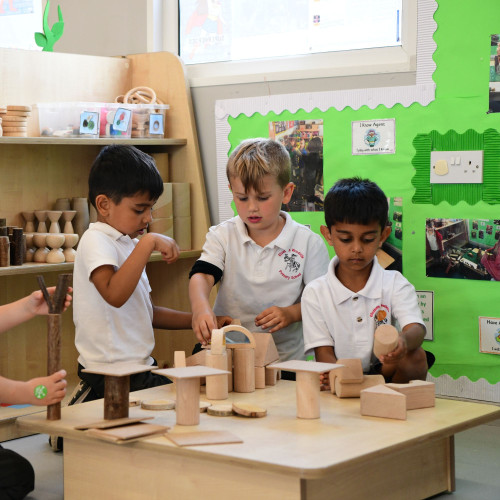 Square Play Table Low