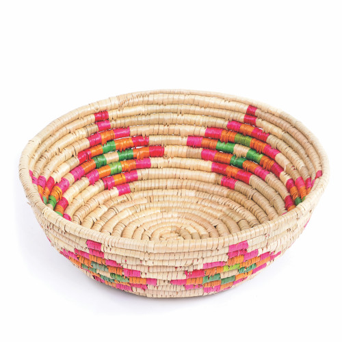 Large Diamond Pattern Basket