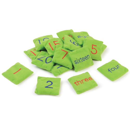 Set of Maths Number Bean Bags