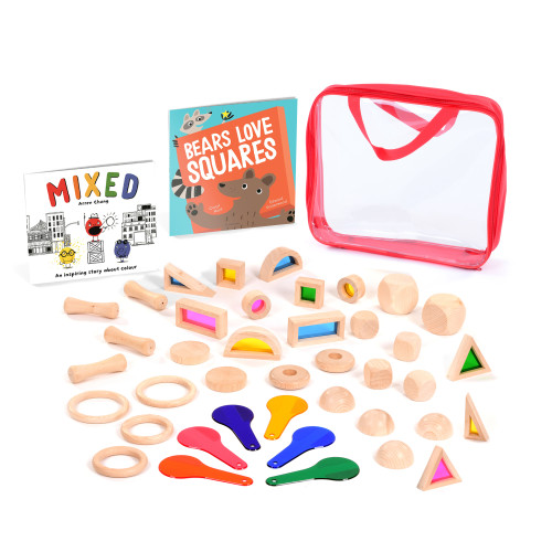 Maths: Shape, Pattern and Colour Going Home Discovery Bag 4-5yrs