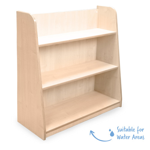 Mid Level Shelving Unit Straight Back