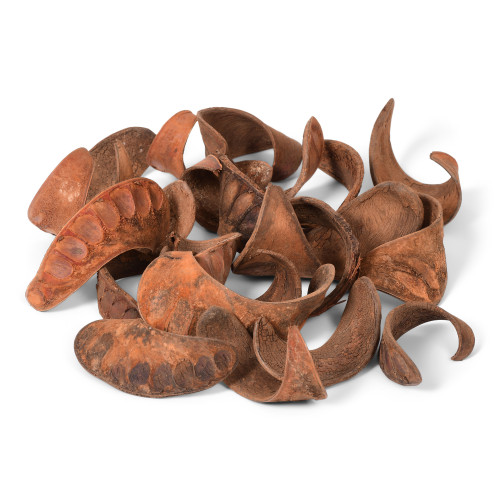 Set of Naterial Material Taru Seed Pods