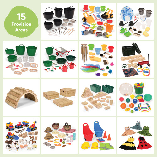 Large Outdoor Classroom Resource Collection 2-3yrs