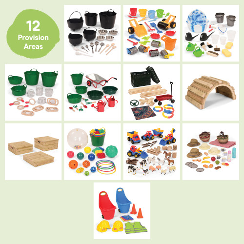 Medium Outdoor Classroom Resource Collection 2-3yrs