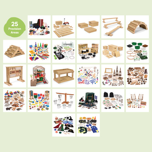 Large Outdoor Classroom Resource Collection 3-7yrs