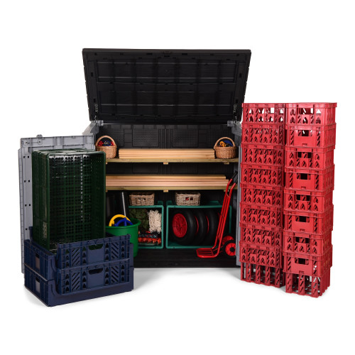Outdoor Compact Store With Equipped Building & Construction