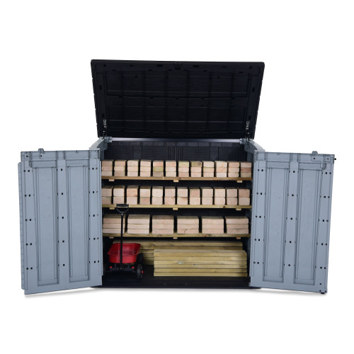 Outdoor Building Blocks Area 3-7yrs With Compact Store