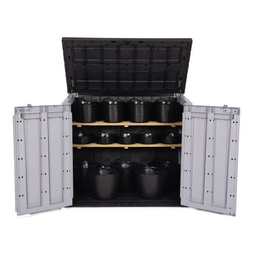 Compact Store with Black Trugs Storage Set