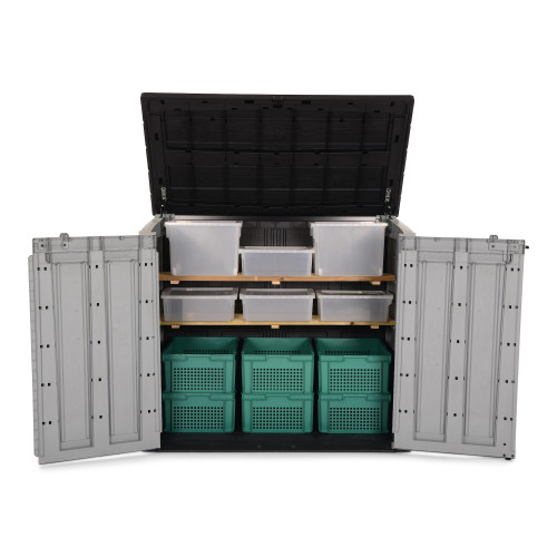 Compact Store with Transparent & Large Storage Containers