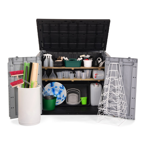 Outdoor Water Play 3-7yrs Area With Compact Store