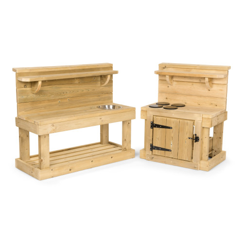 Set of Mud Kitchen Benches