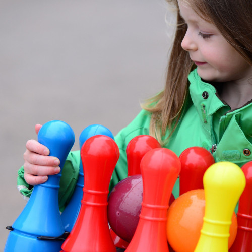 Early Years Outdoor Skittles