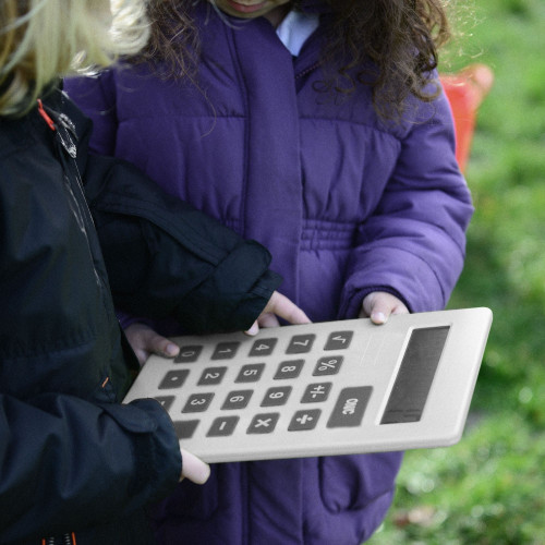 Set Of A4 Calculators Grey