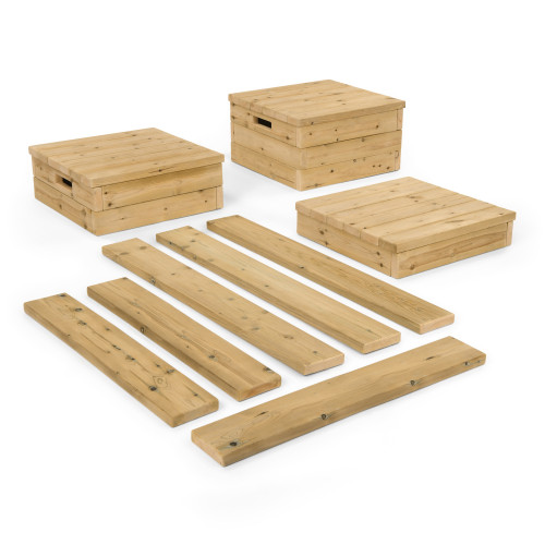 Set of Platforms and Planks