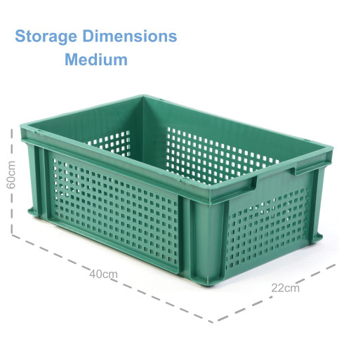 Medium Green Carry Container