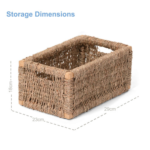Early Years Outdoor Storage Large Natural Woven Basket