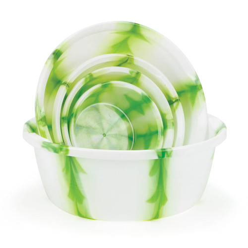 Green Graduated Bowls