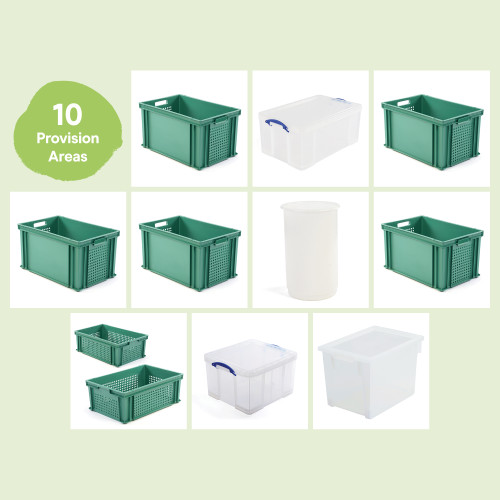 Medium Outdoor Classroom 2-3yrs Storage Solution