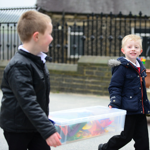 Large Outdoor Classroom 3-7yrs Storage Solution