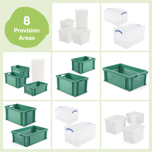 Small Outdoor Classroom 3-7yrs Storage Solution