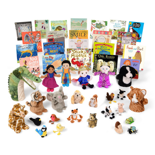 Books & Puppets Resource Collection 4-5yrs