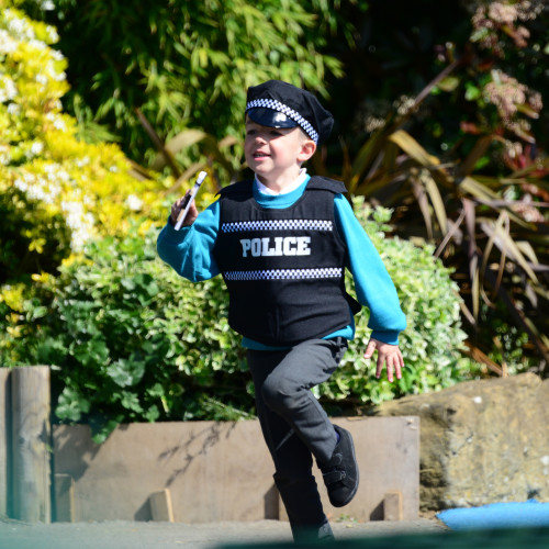 Set of 2 Police Jackets & Hats