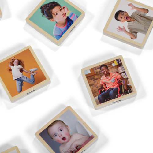 Feeling And Emotion Sensory Collection Wooden Emotion Tiles