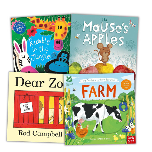 Small World Animals Book Set 2-3yrs