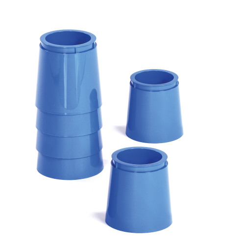 Tall Storage Pots Blue