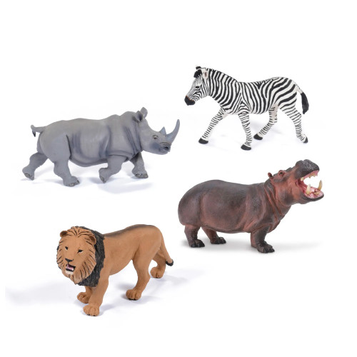 Set of Outdoor Play Wild Animals