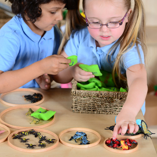 Set of Maths Wooden Rings