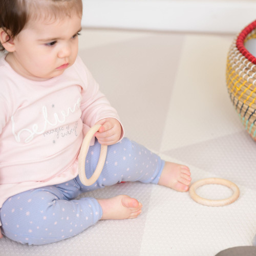 Wooden Resource Treasure Basket